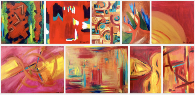 Paintings by Drea http://dreajensengallery.artistwebsites.com/index.html